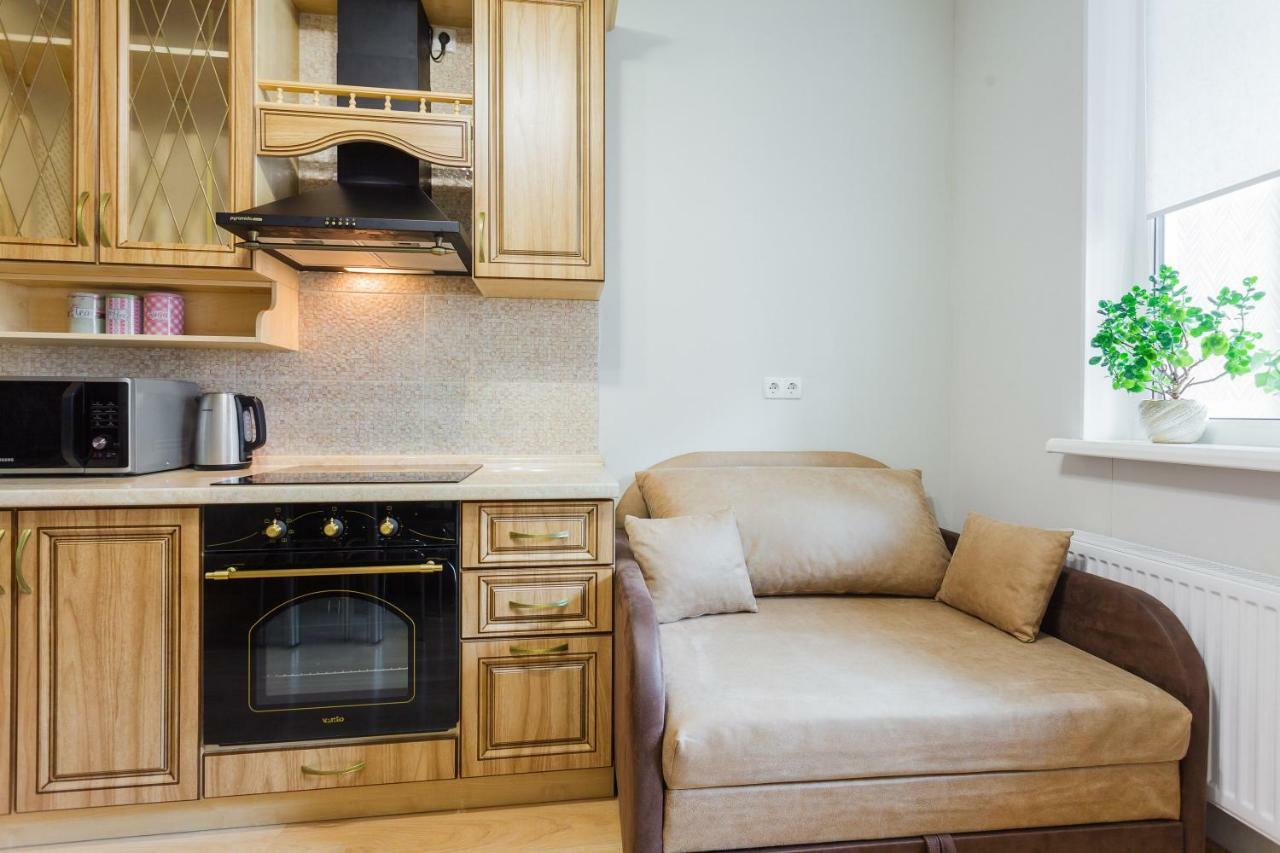 Business Class Apartment At Lomonosova Kiew Exterior foto